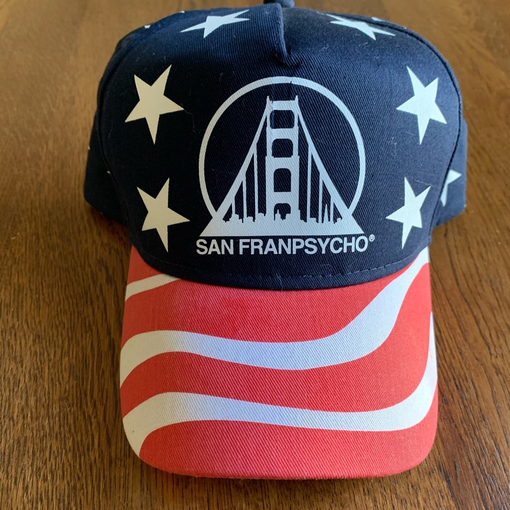 San Franpsycho American Flag Snapback